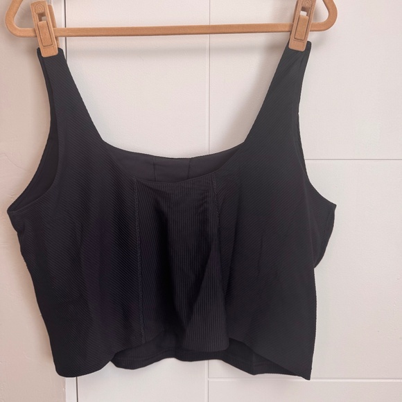 OLD NAVY - Light Support PowerSoft Rib Longline Sports Bra; Size 2X - Picture 2 of 3